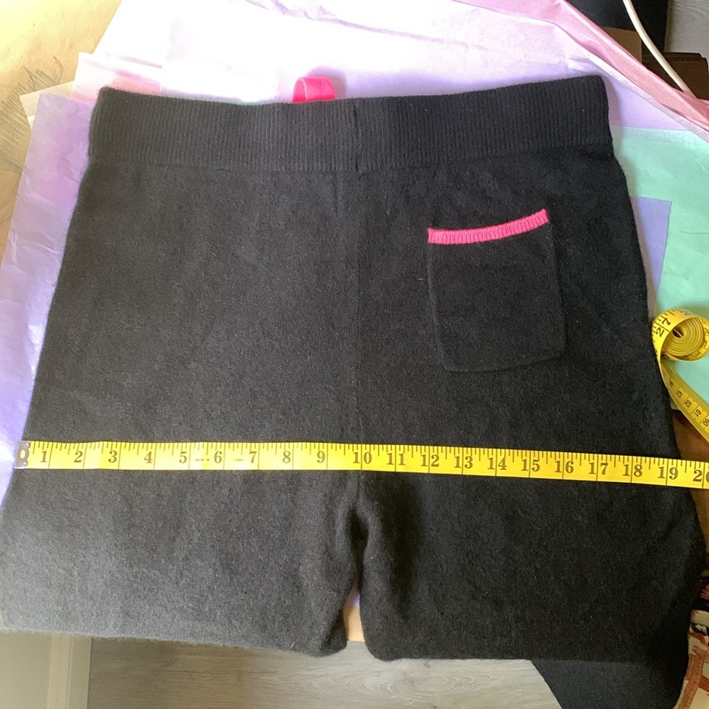 Brodie Cashmere | Black Rainbow Thunder Accent Strike Cashmere Jogger | Sz L - Picture 13 of 13